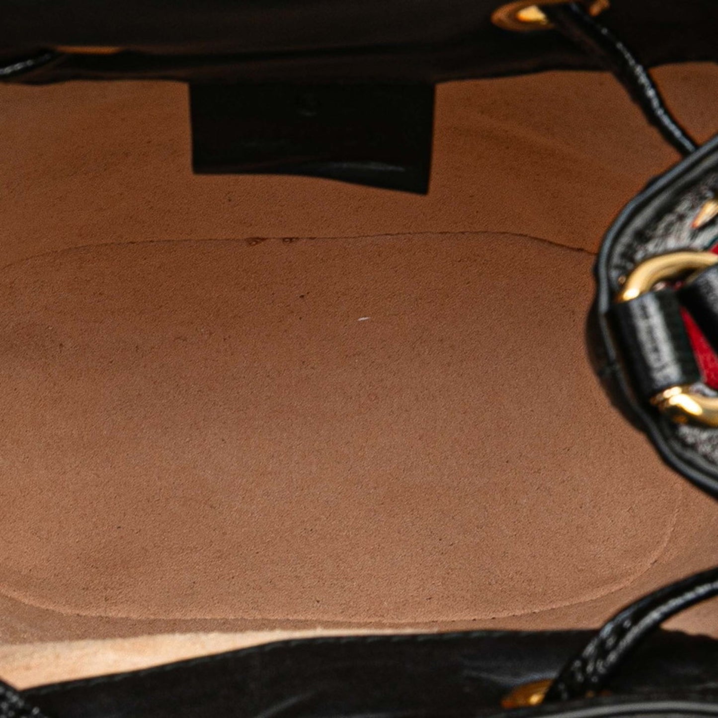 Gucci Ophidia Crossbody Shoulder Bag 550620 Red Black Leather Suede