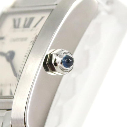 Cartier Tank Franaise Sm W51008Q3 Stainless Steel Quartz Watch