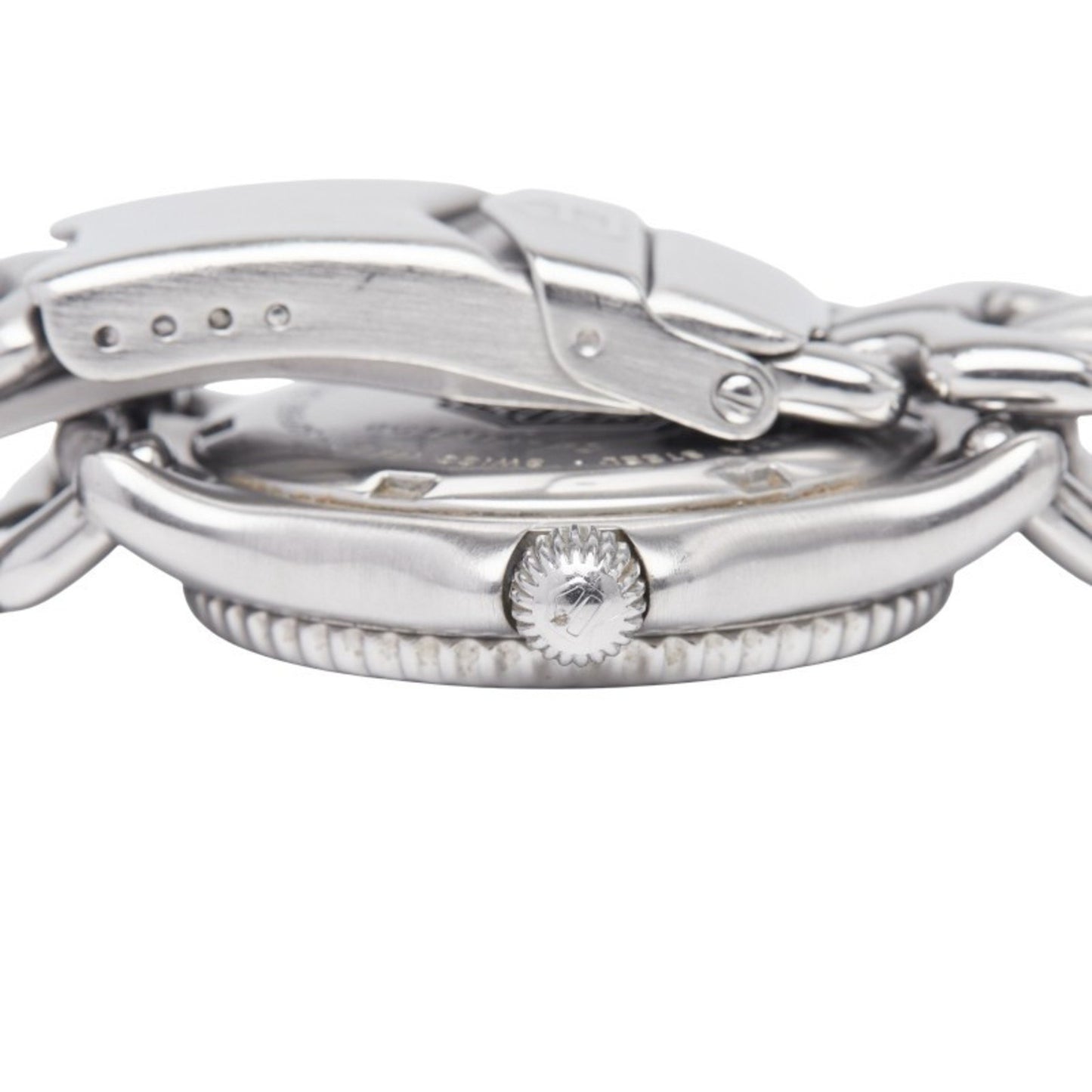 Tag Heuer Cell Watch Wg1214-K0 Quartz Black Dial Stainless Steel Boys' Heuer