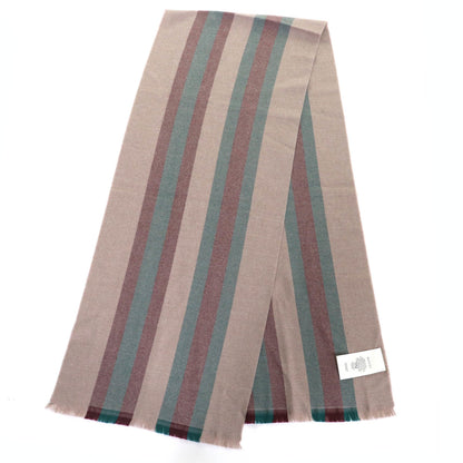 Gucci 387574 4G200 100% Wool Sherry Line Fringed Shawl/Stole/Scarf