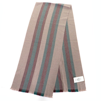 Gucci 387574 4G200 100% Wool Sherry Line Fringed Shawl/Stole/Scarf