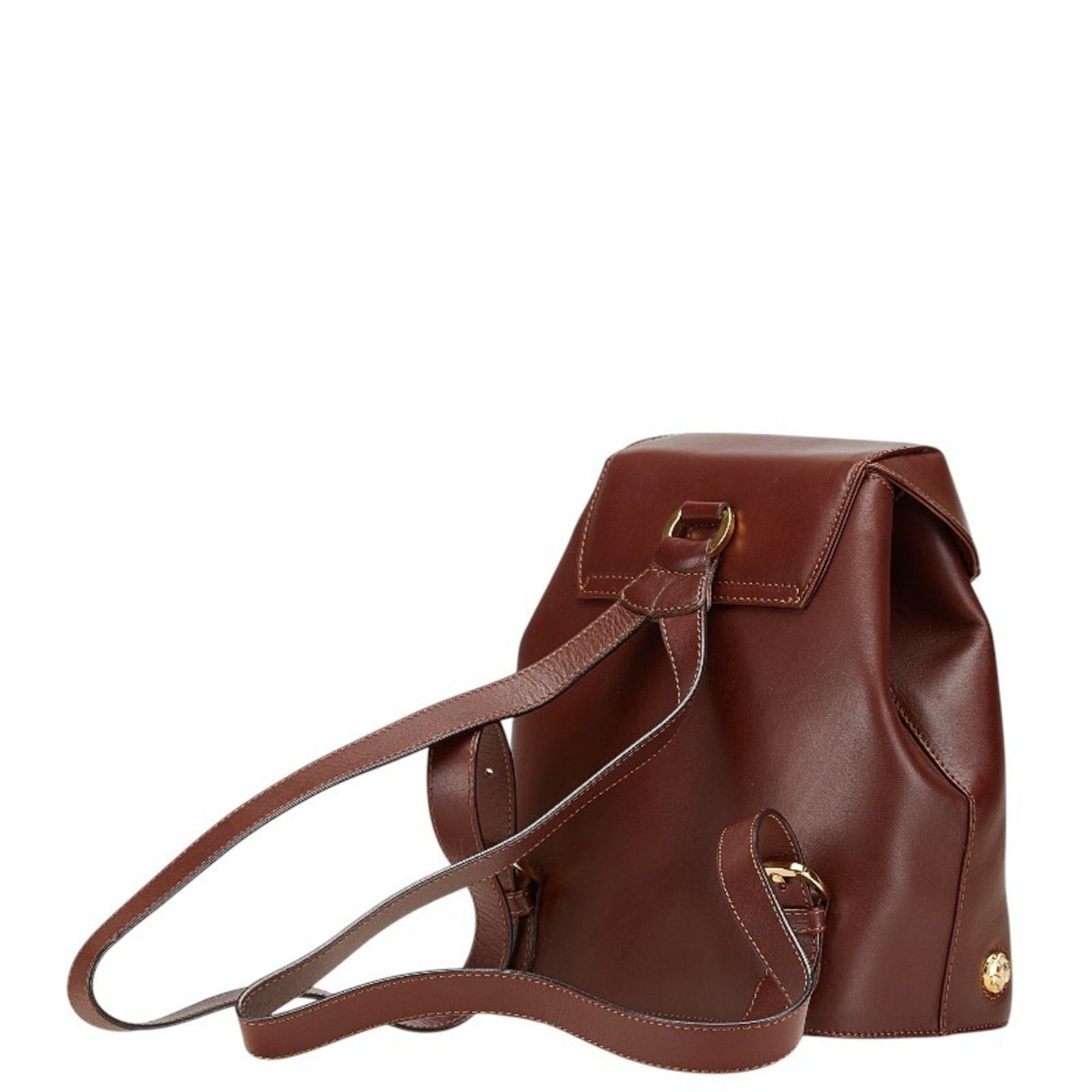 Salvatore Ferragamo Backpack Dq-211 5207 Brown Leather