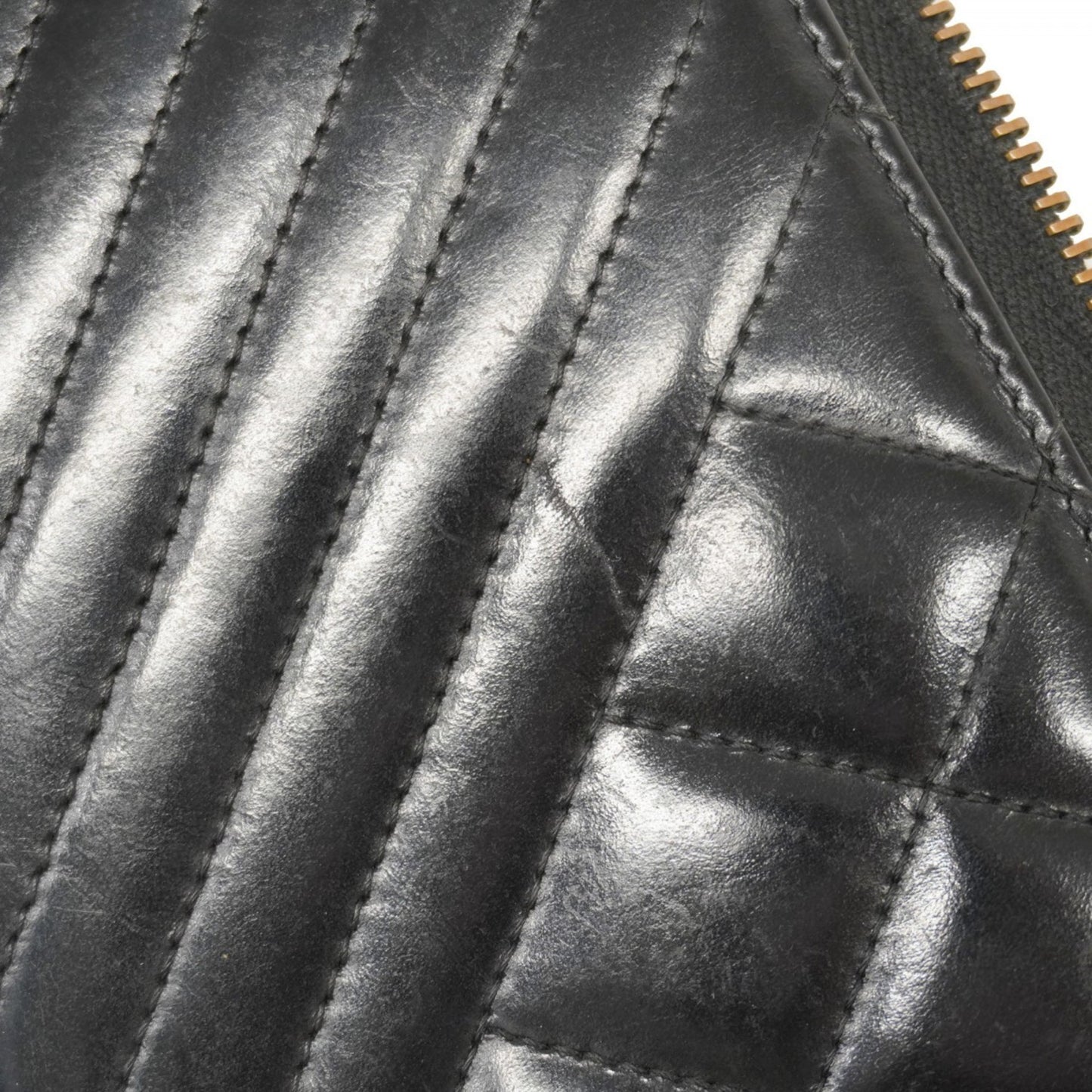 Chanel Matelasse Calfskin Long Wallet