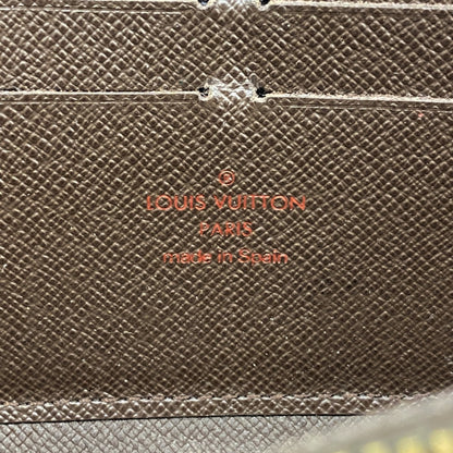 Louis Vuitton Damier Zippy Wallet N60015 Ebene Long