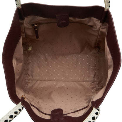 Kate Spade Handbag Tote Bag In Wine Red