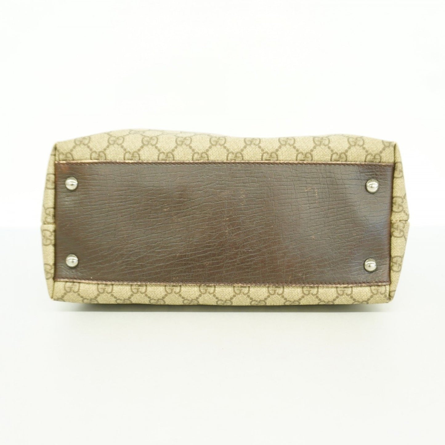 Gucci Gg Supreme Tote Bag 131220 Brown