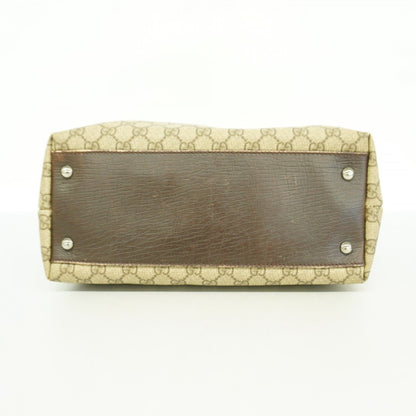 Gucci Gg Supreme Tote Bag 131220 Brown