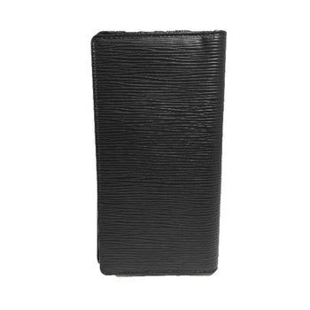 Louis Vuitton Bifold Long Wallet Epi Porto Cult Credit M63212 Louis Vuitton Noir Lv