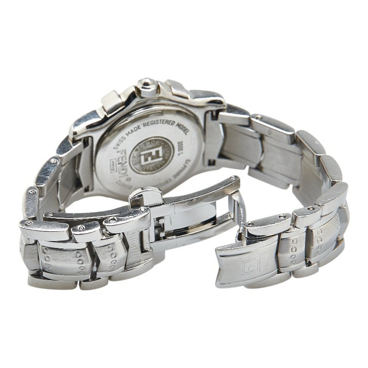 Fendi Horology Watch 3500L Quartz White Dial Stainless Steel