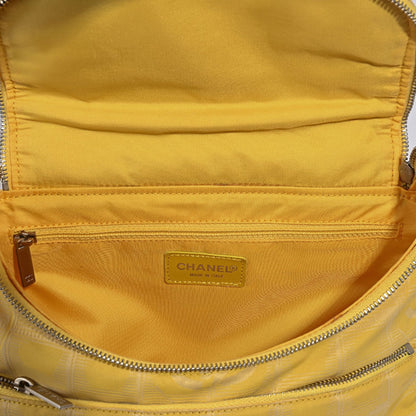 Chanel New Travel Line Shoulder Bag Yellow A15958