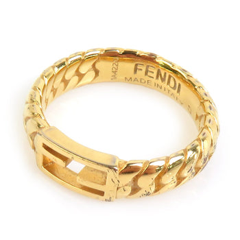 Fendi Ring Baguette Metal Gold