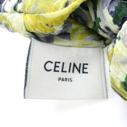 Celine Silk Triomphe Hair Scrunchie 460Ah2Sib