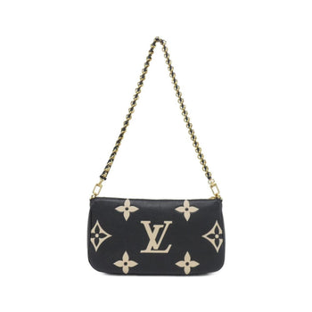Louis Vuitton Two-Tone Monogram Empreinte Multi Pochette Accessoires Shoulder Bag M45777
