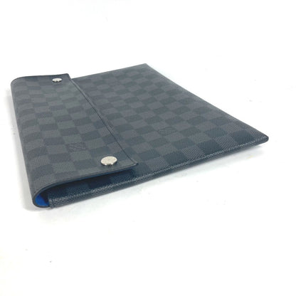 Louis Vuitton N60255 Damier Graphite Alpha Triple Pouch Bag Set Of 3 Long Wallet Business Card
