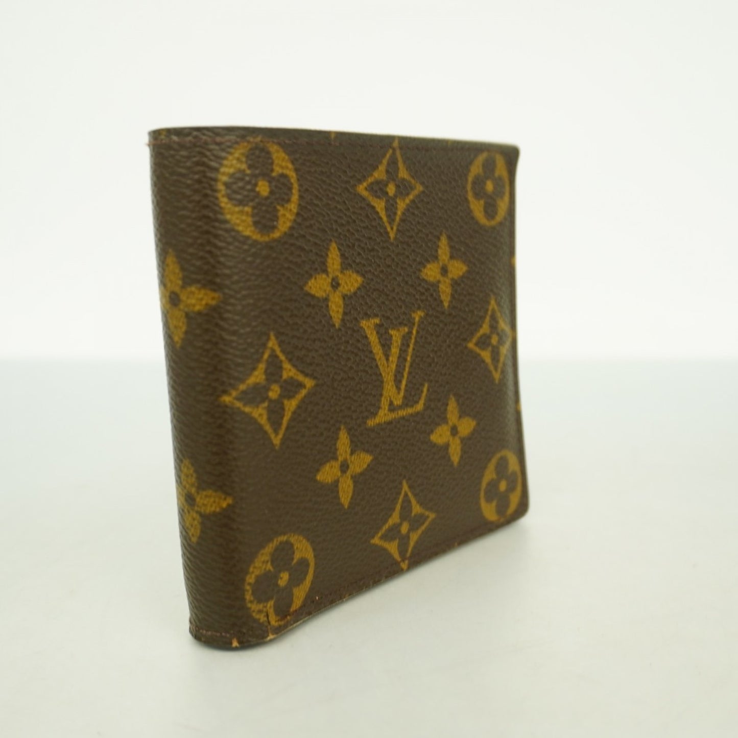 Louis Vuitton Monogram Porte-Bie Carte Credit Monet Wallet M61665 Brown