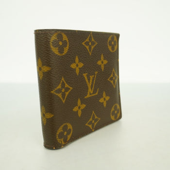 Louis Vuitton Monogram Porte-Bie Carte Credit Monet Wallet M61665 Brown