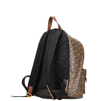 Burberry Tb Monogram Backpack Brown Leather