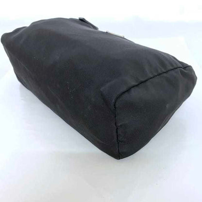 Prada Pouch Ec-22538 Black Nero Vela Mv11 Nylon 85 Prada Triangle Plate