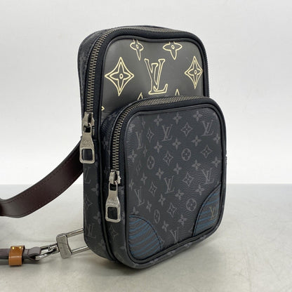 Louis Vuitton Monogram Eclipse Amazon Sling Bag M45439 Black