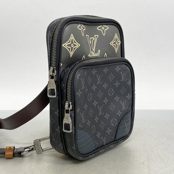 Louis Vuitton Monogram Eclipse Amazon Sling Bag M45439 Black