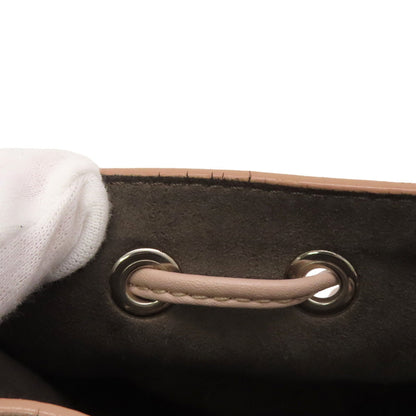 Fendi Mon Tresor Mini Shoulder Bag In Leather