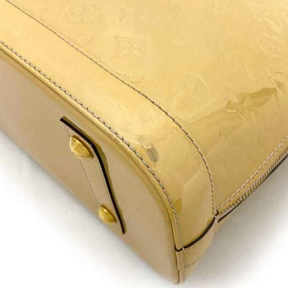 Louis Vuitton Handbag Alma Pm Yellow Monogram Vernis Citrine M90101 Patent Leather Fl4113 Louis