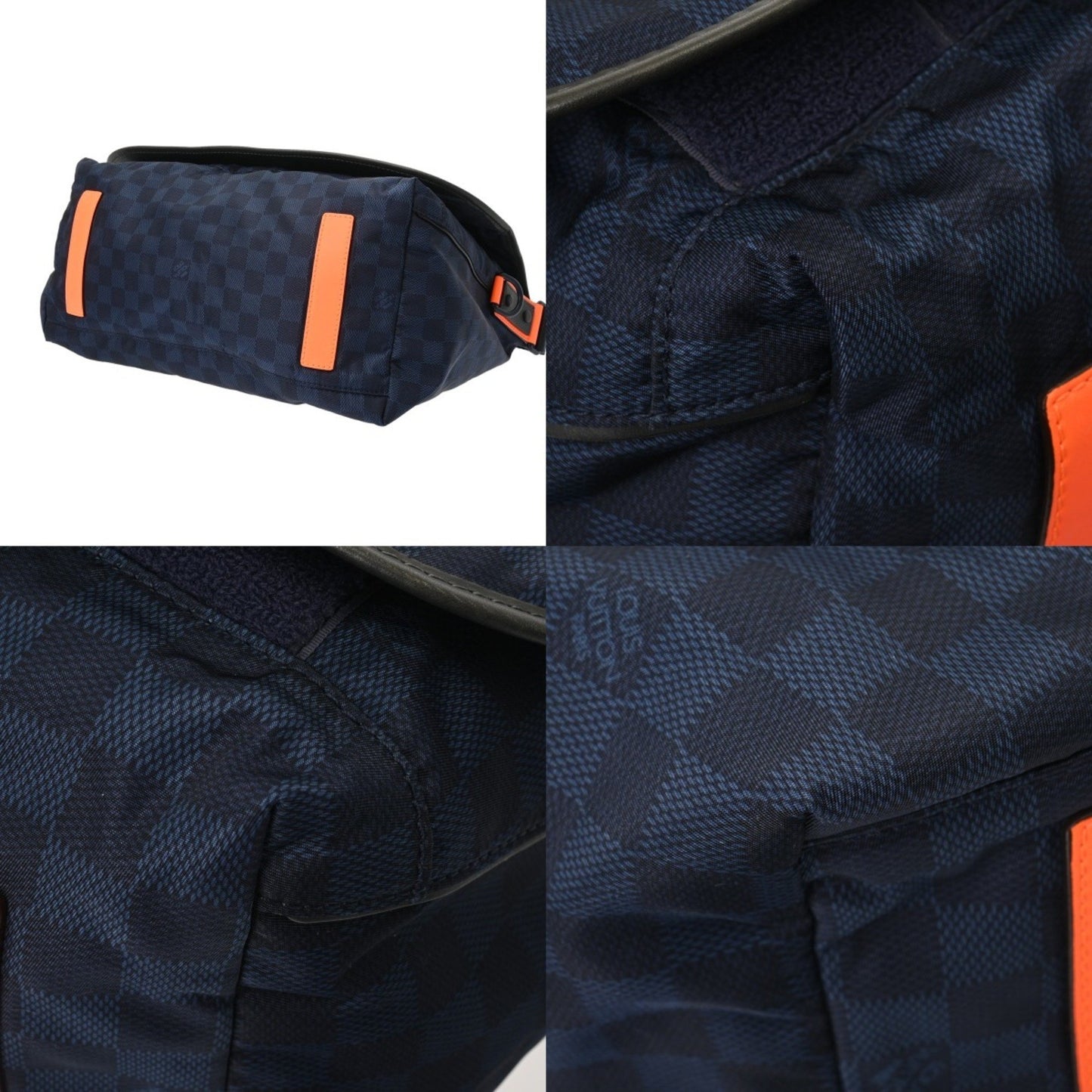 Louis Vuitton Damier Challenge Oxygen N41240 Men'S Canvas Messenger Bag