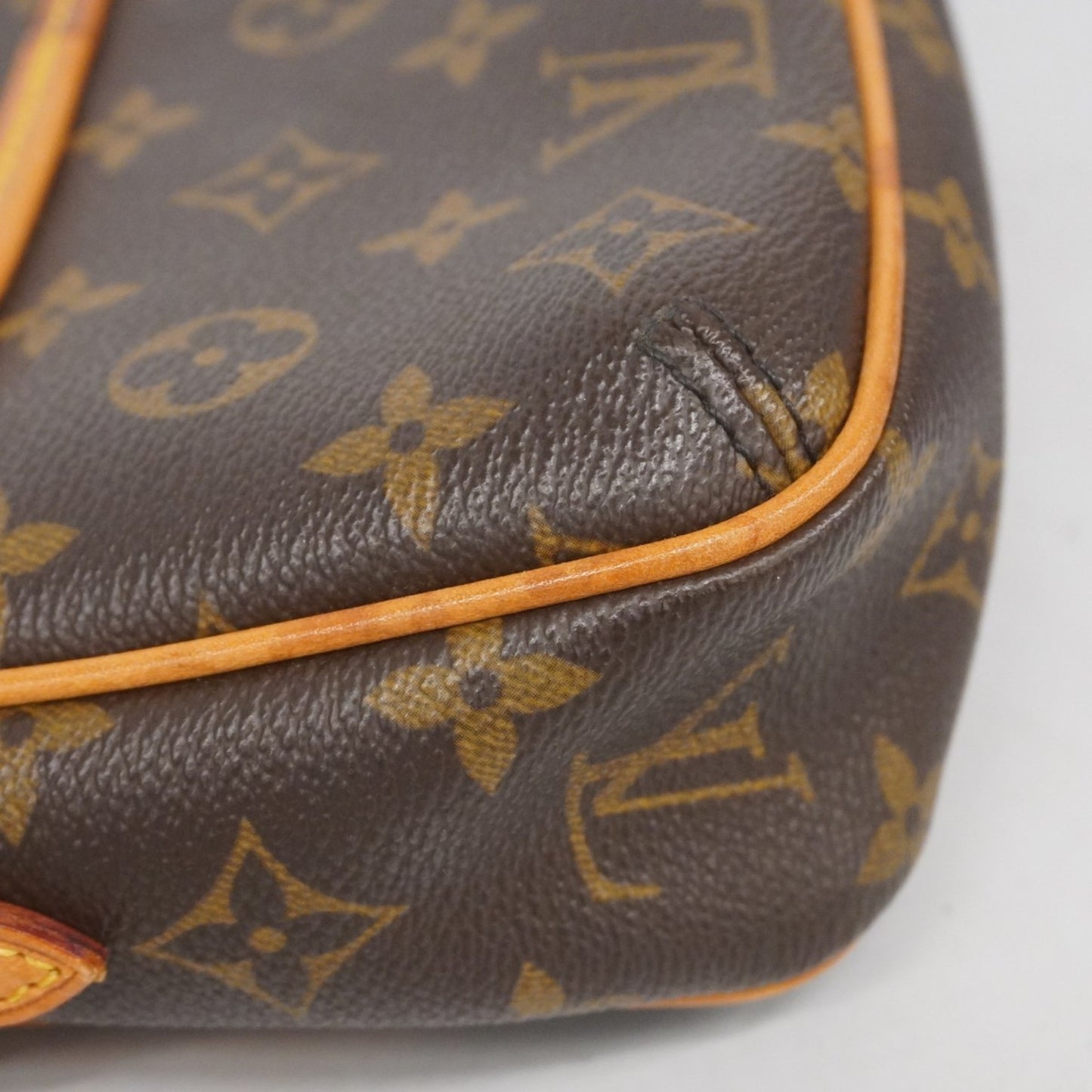 Louis Vuitton Monogram Tikal Pm Shoulder Bag M40078 Brown