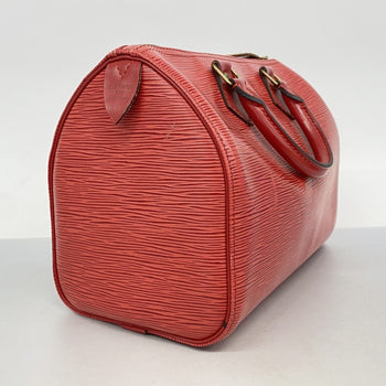 Louis Vuitton Epi Speedy 25 Handbag M43017 Castilian Red