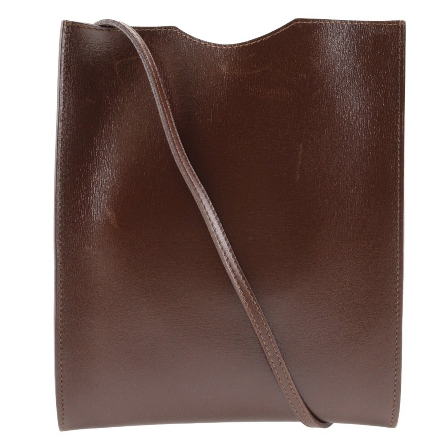 Hermes Hermes Omenitu Shoulder Bag Calf Brown