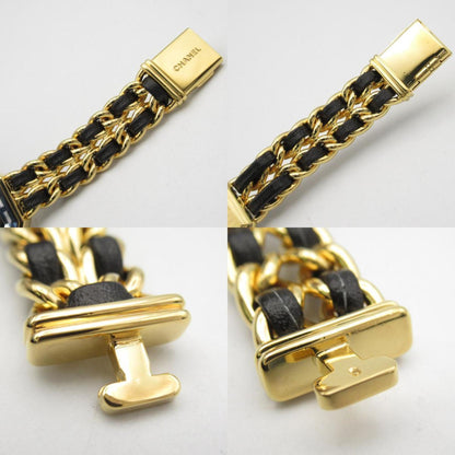 Chanel Premiere S Watch Gp (Gold Plated) Leather