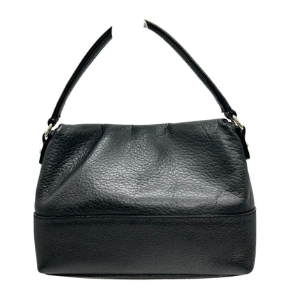 Kate Spade Handbag Shoulder Bag Flap Leather Black