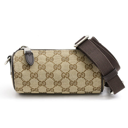 Gucci Gg Canvas Mini Cylinder Shoulder Bag