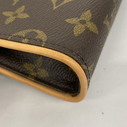 Louis Vuitton Monogram Pochette Florentine Waist Bag M51855 Brown