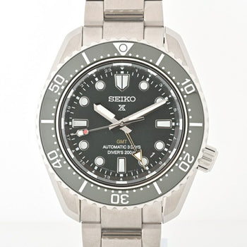 Seiko Prospex Diver Scuba Gmt Watch Sbej009 6R5400D0 Green Automatic Winding E-154720