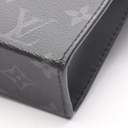 Louis Vuitton Gaston Wearable Wallet Shoulder Bag In Coated Canvas Monogram Eclipse Reverse