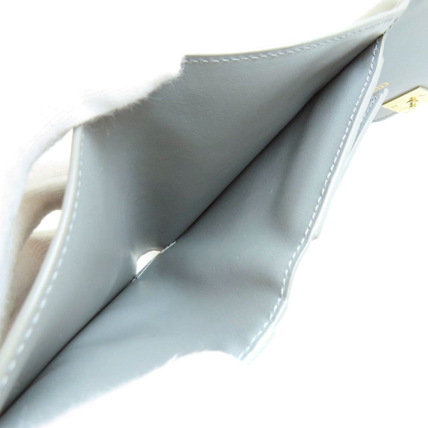 Celine C Hardware Bifold Wallet Leather