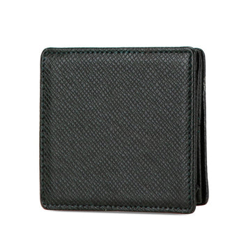 Louis Vuitton Taiga Porte Monnaie Boite Wallet/Coin Case M30384 Episea Green Leather