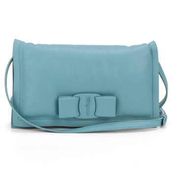Salvatore Ferragamo Ferragamo Viva Bow Vara Ribbon Crossbody Shoulder Bag 22 0287