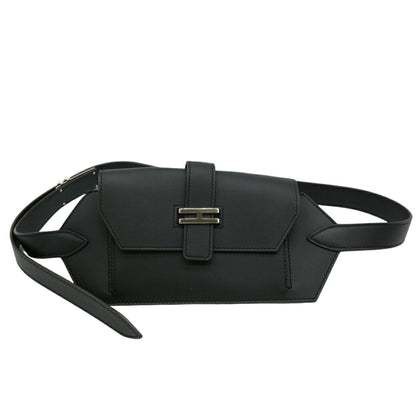 Hermes Hermes Elan Pocket 24 Waist Bag Belt Swift Leather Black