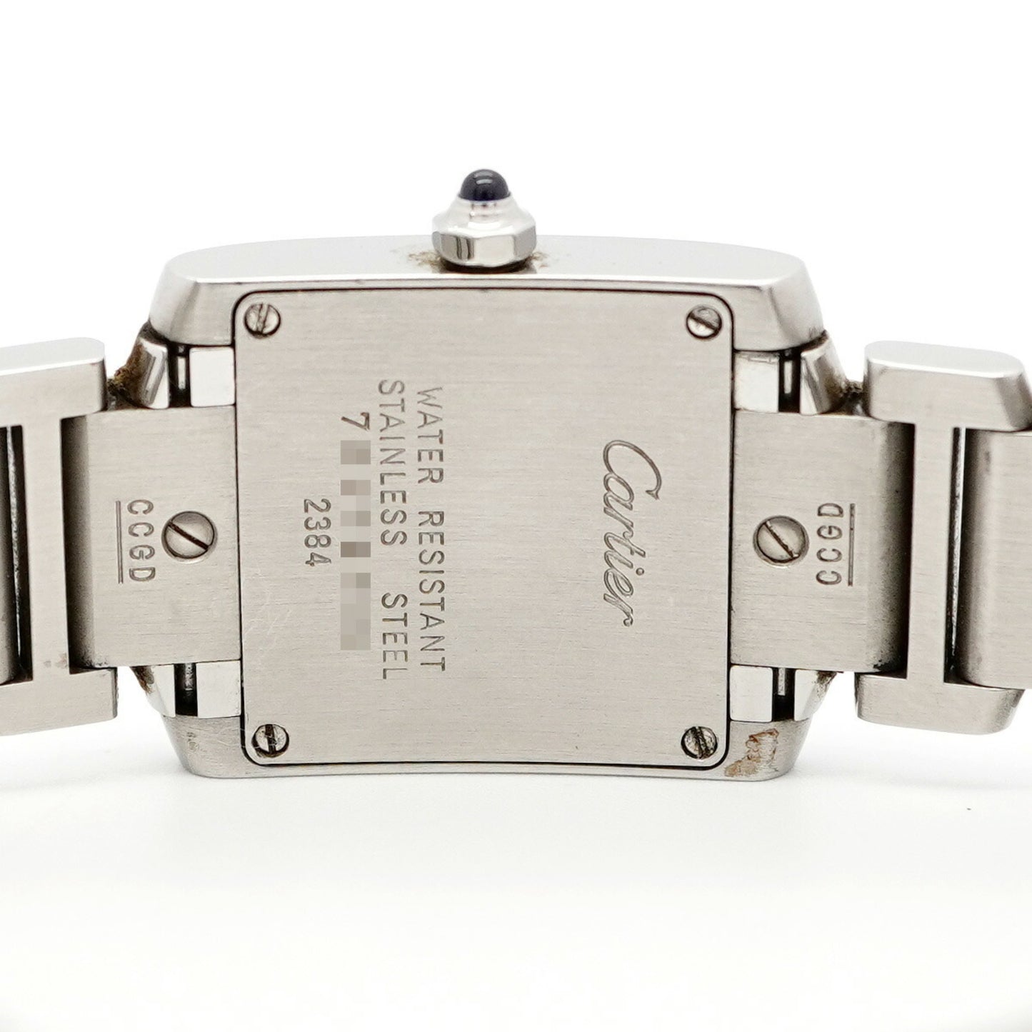 Cartier Tank Franaise Sm W51008Q3 Ivory Dial