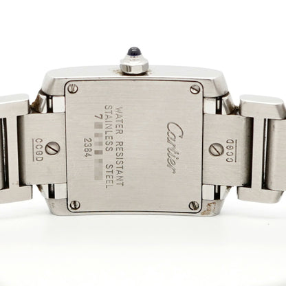 Cartier Tank Franaise Sm W51008Q3 Ivory Dial