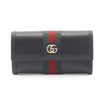 Gucci Ophidia Web Stripe Bifold Long Wallet