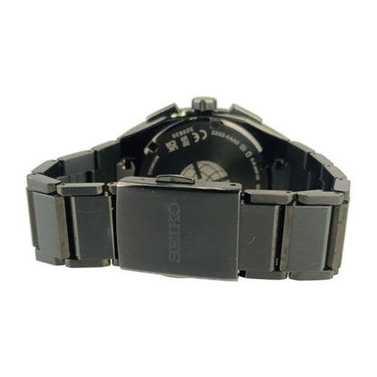 Seiko Astron Nexter Series Watch 3X62-0Aa0 Sbxd015 Black Dial Ti