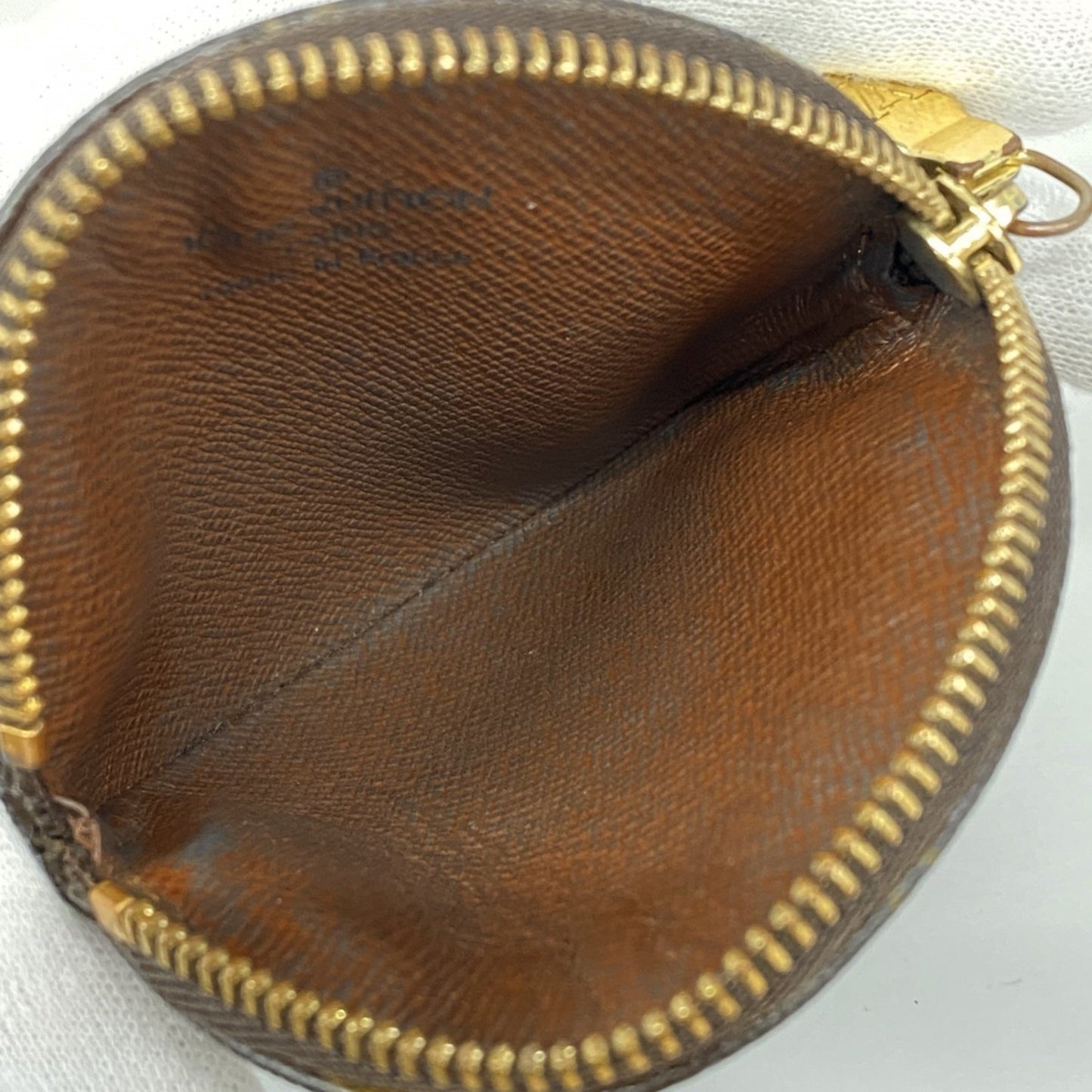 Louis Vuitton Monogram Porte Monnaie Long Wallet/Coin Case M61926 Brown