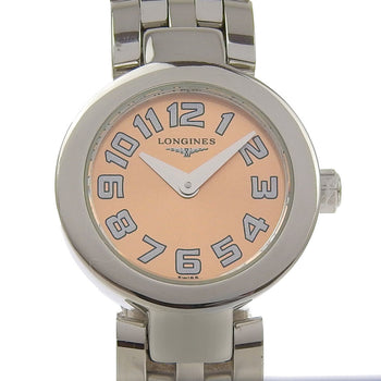 Longines Dolcevita Watch L5.174.4 Stainless Steel Quartz Analog Display