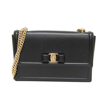 Leather Salvatore Ferragamo Shoulder Bag