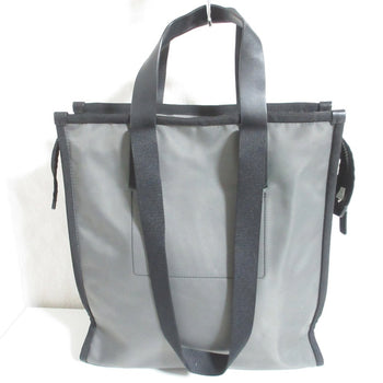 Marc Jacobs Charm Attached 2Way Tote Bag Shoulder Grey