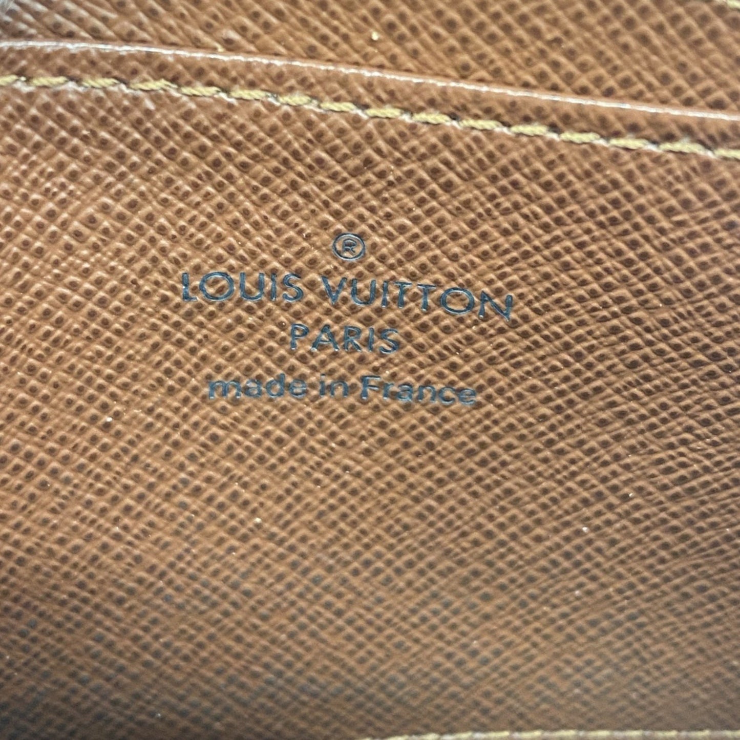 Louis Vuitton Monogram Zippy Coin Purse M60067 Brown