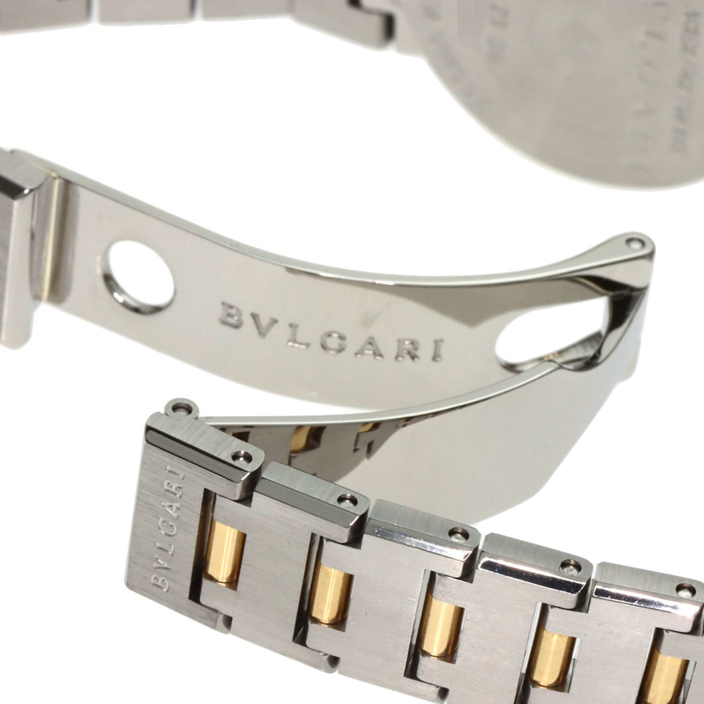 Bvlgari Bb23Sgd Watch Stainless Steel Ss 18Kyg